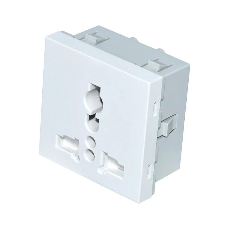 Ổ cắm đa năng 3Pin Ổ cắm đa năng phù hợp với EU UK IT CN Plug