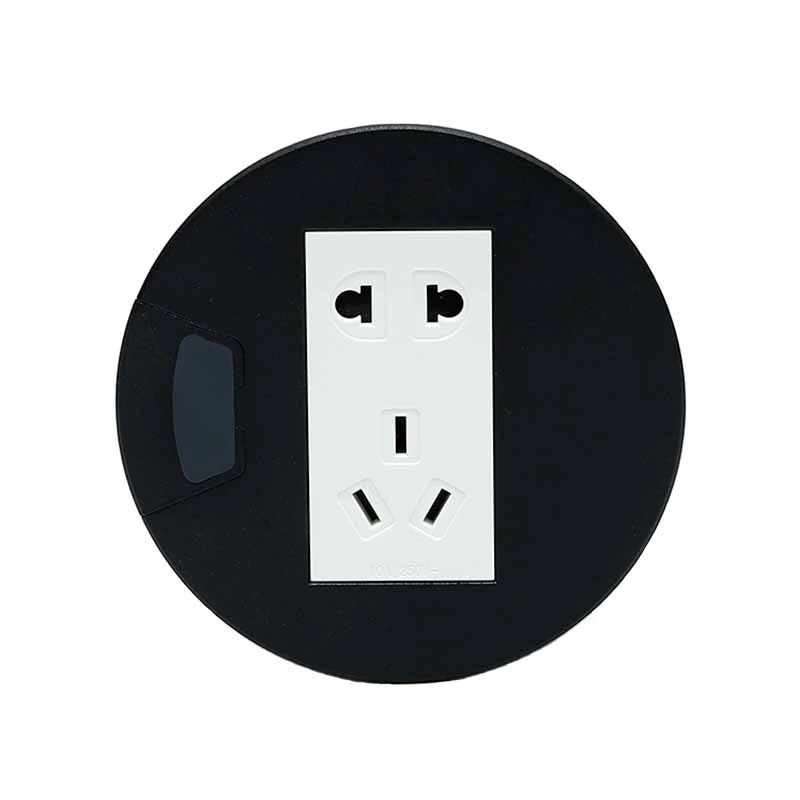 Bàn hội nghị Ổ cắm điện Grommet với USB